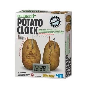 Elektriğini Patatesten Üreten Saat